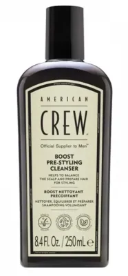 Шампунь для волос American Crew Pre-styling Boost, для тонких волос, добавляет объём, 250 мл