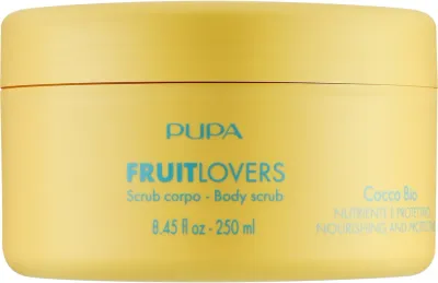 Pupa Pupa Fruit Lovers Cocco Bio Body Scrub - Био-скраб для тела Fruit Lovers Cocco 250 мл