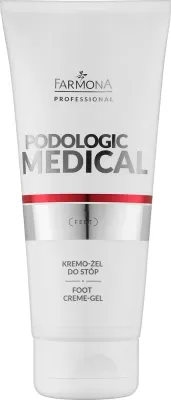 Крем-гель для ног Farmona Professional Podologic Medical Cream увлажняющий, для сухой кожи стоп, 200 мл
