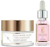 Набор для лица ErthSkin London Rose Glow дневной крем с коллагеном и масло с розой и гиалуроновой кислотой 50+30 мл — фото 1