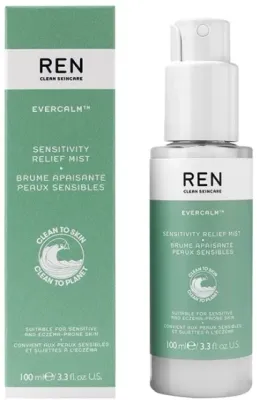 Мист Ren Sensivity Relief успокаивающий, для чувствительной кожи, 100 мл