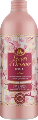 Пена-гель для душа Tesori d`Oriente Ikigai с нотами дерева хиноки и белой лилии, 500 мл