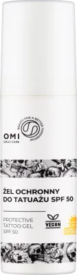 Vis Plantis Omi гель солнцезащитный для татуировок SPF 50 50 мл, защита тату от выцветания
