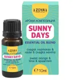 Смесь эфирных масел Zoya Goes Pretty Sunny Days 10 мл апельсин лайм мята — фото 1