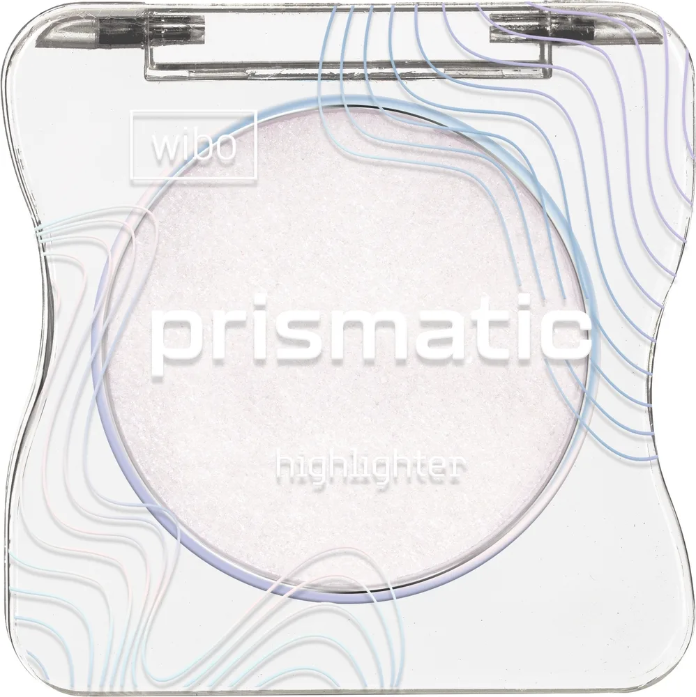 Хайлайтер для лица Wibo Prismatic Highlighter с розовыми и фиолетовыми переливами, 3 г, оттенок 01 - Pink Crush