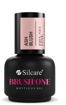 Строительный гель для ногтей Silcare Brush One Bottle Gel, во флаконе с кисточкой, 15 г