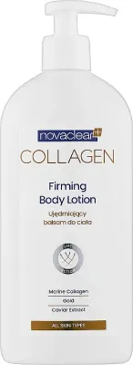 Укрепляющий бальзам для тела Novaclear Collagen Firming Body Lotion с морским коллагеном и золотом, 500 мл