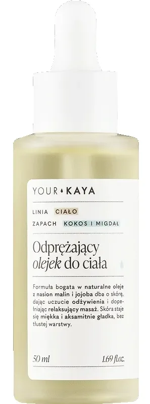 Масло для тела Your Kaya Body Oil расслабляющее с ароматом кокоса и миндаля