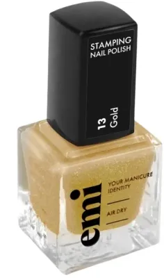 Лак для стемпинга ногтей Emi Nail Polish for Stamping высокопигментированный, 9 мл, оттенок W04 - Alices Dress
