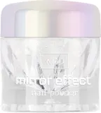 Набор для ногтей Wibo Mirror Effect зеркальная пудра и топ для зеркального эффекта 8.5 мл — фото 5