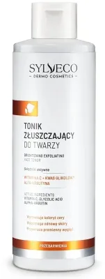Sylveco Dermo Cosmetics Sylveco Dermo Cosmetics Brightening Exfoliating Face Toner - Отшелушивающий тоник для лица Sylveco против пигментации с азелаиновой кислотой и ниацинамидом, 200 мл