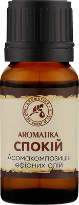 Композиция эфирных масел Aromatika Спокойствие 10 мл для вечера и релакса