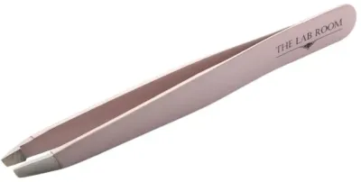 Пинцет для бровей The Lab Room Eyebrow Tweezers Pink скошенный, розовый, 1 шт
