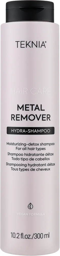 Шампунь для волос Lakme Teknia Metal Remover Hydra-Shampoo, увлажняющий, детоксицирующий, 300 мл