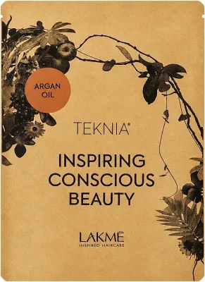 Набор Lakme Teknia Argan Oil увлажняющий шампунь 100 мл и питательная маска для волос 50 мл