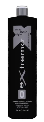 Средство для химической завивки Extremo Permanent Waving Strong Hair (0) для натуральных и густых волос, 500 мл