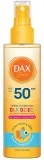 Спрей для тела DAX Sun SPF50 детский солнцезащитный прозрачный для влажной кожи 150 мл — фото 1