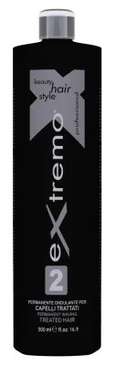 Средство для химической завивки Extremo Permanent Waving Treated Hair (2) для повреждённых и мелированных волос, 500 мл