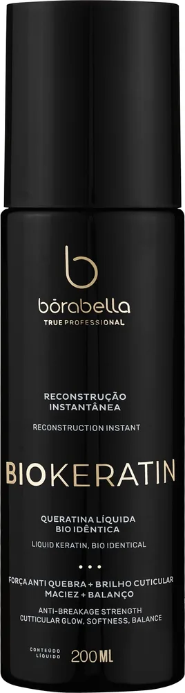 Спрей-биокератин для волос Borabella Biokeratin Reconstruction Instant, Бразилия