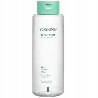 Yoskine Japan Pure рисовая мицеллярная вода с ферментом риса и алоэ для лица 400 мл