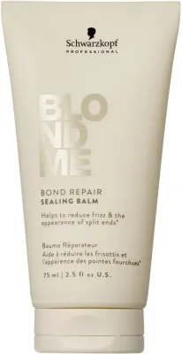 Бальзам запечатывающий для волос Schwarzkopf Professional Blondme Bond Repair Sealing Balm, с термозащитой, 75 мл