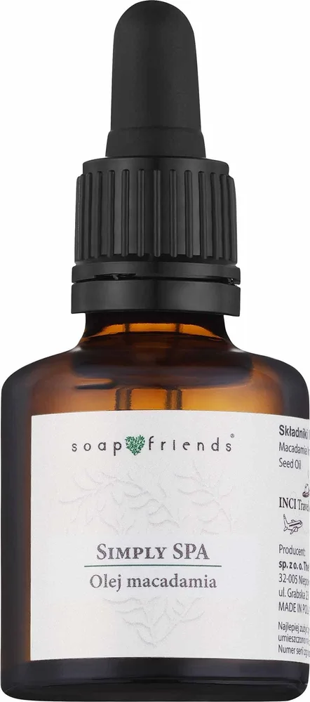 Масло макадамии Soap&Friends Simply SPA для лица тела и волос базовое