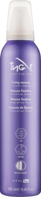 Мусс для укладки волос ING Professional Medium Hold Fixing Mousse, средней фиксации, с фруктовыми кислотами, 250 мл