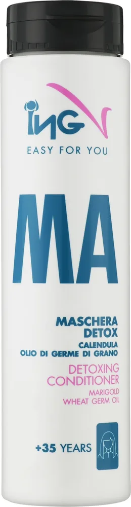 Детокс-кондиционер для волос с возрастными изменениями ING Professional Detoxing Conditioner, 200 мл
