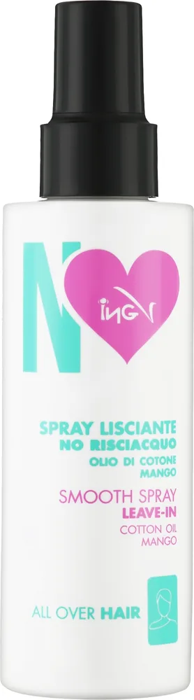 Разглаживающий несмываемый спрей для волос ING Professional Smooth Spray Leave-In, 150 мл