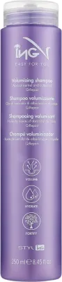 Шампунь ING Professional Volumizing для объёма волос с маслом косточек абрикоса