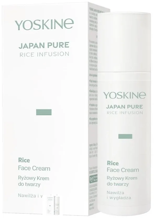 Крем для лица Yoskine Japan Pure Rice рисовый 50 мл