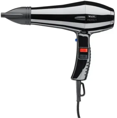 Фен Wahl Protect 1500 Вт, мотор AC, 2 скорости и 2 температуры