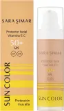 Крем для лица солнцезащитный тонирующий Sara Simar Colour SPF50+ 30 мл — фото 2