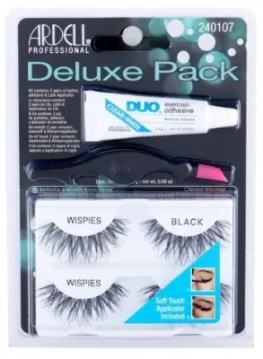 Набор накладных ресниц Ardell Deluxe Pack Wispies на ленте, 4 шт