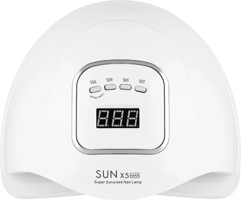 Лампа LED/UV для ногтей Sun X5 MAX 150 Вт, 36 светодиодов, со съёмной подставкой, белая, 1 шт