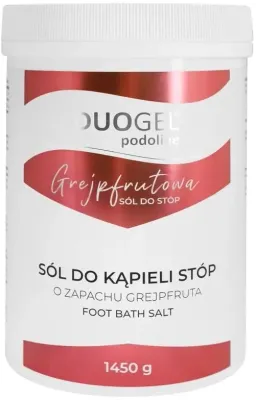 Соль для ног Duogel Podoline Grapefruit Foot Bath Salt для ванночек, с ароматом грейпфрута, 1450 г