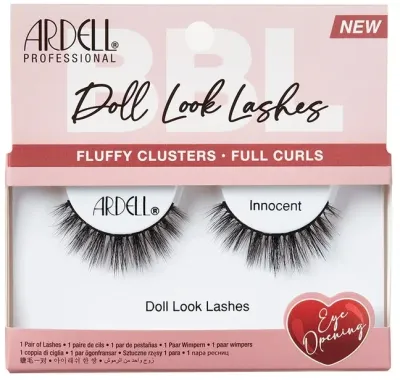 Накладные ресницы Ardell BBL Doll Look Lashes Innocent короткие, средний объём, 2 шт