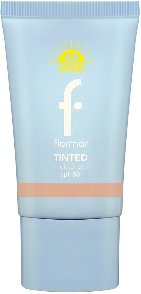 Тонирующий крем Flormar Sun Lovers Tinted Moisturizer увлажняющий SPF 50, 30 мл, оттенок 05 - Sand