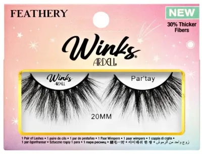 Накладные ресницы Ardell Winks Par-tay Lashes округлая форма, длина 20 мм, 2 шт