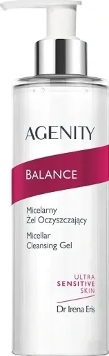 Гель для умывания Dr Irena Eris Agenity Balance мицеллярный, для чувствительной кожи, 190 мл