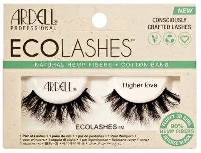 Накладные ресницы Ardell Eco Lashes Higher Love полный объём, средняя длина, 2 шт