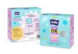Bella For Teens Menstrual Set набор для девочек-подростков: прокладки Sensitive 2 шт, салфетки для интимной гигиены 10 шт, многоразовый чехол, брошюра — фото 1