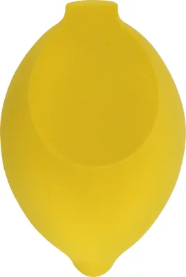 Губка для макияжа Oriflame Sun-Kissed Sponge, лимонная ярко-жёлтая, 1 шт