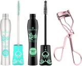 Набор для макияжа глаз Essence Lash Princess праймер тушь для ресниц и керлер для ресниц — фото 2