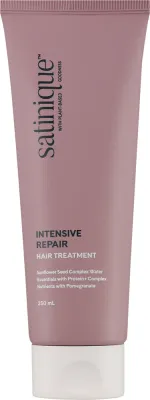 Восстанавливающее средство для волос Amway Satinique Intensive Repair Hair Treatment для повреждённых, сухих и ломких волос, 250 мл