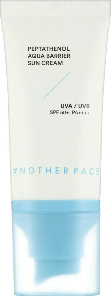 Крем солнцезащитный для лица Another Face Peptathenol Aqua Barrier SPF 50+ пептиды пантенол 50 мл