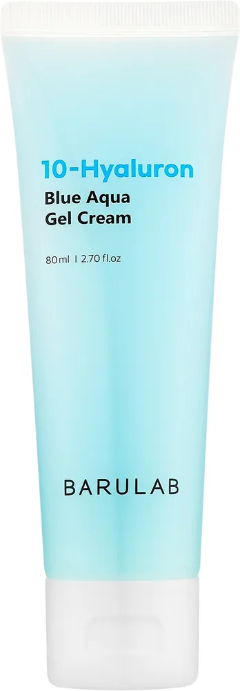 Крем-гель для лица Barulab 10-Hyaluron Blue Aqua с гиалуроновой кислотой 80 мл