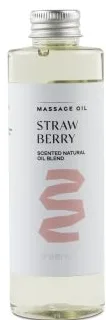 Масло для массажа тела Greenum Strawberry с маслом виноградных косточек