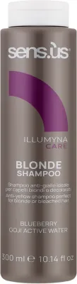 Шампунь против желтизны для светлых волос Sensus Illumyna Care Blonde Shampoo с фиолетовыми пигментами, 1200 мл