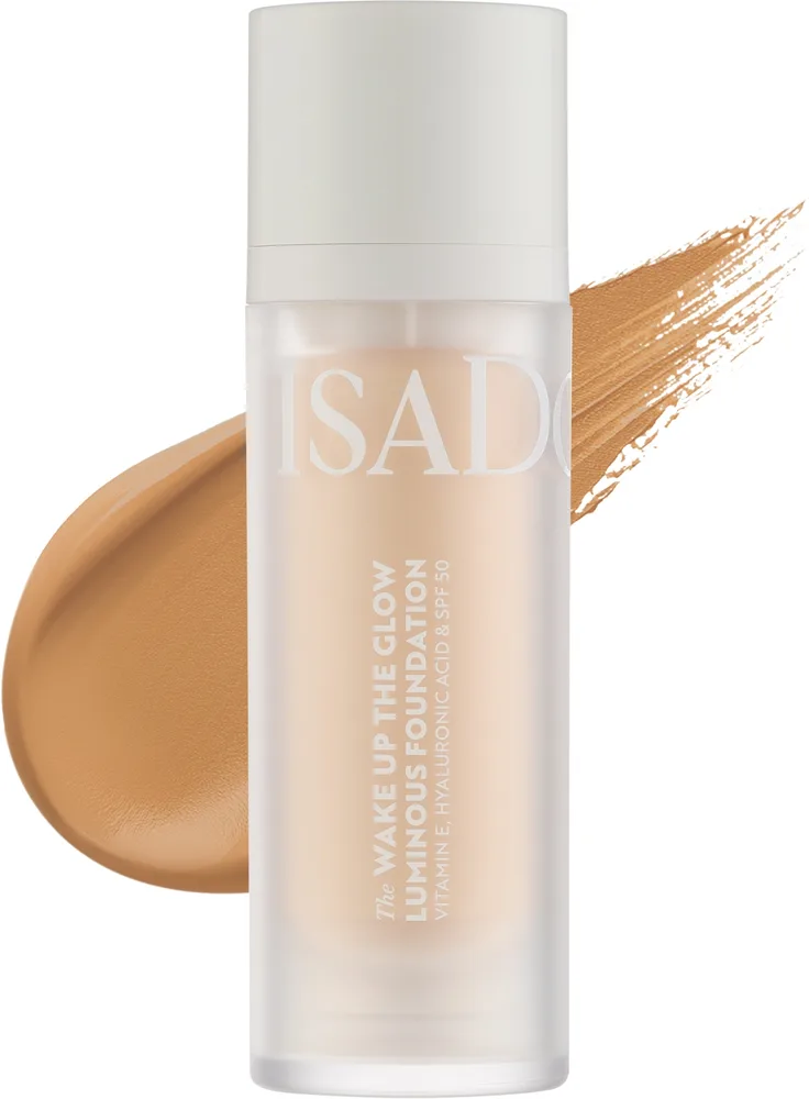 Тональный флюид IsaDora The Wake Up the Glow Luminous Foundation сияющий SPF 50, 30 мл, оттенок 3N - Neutral